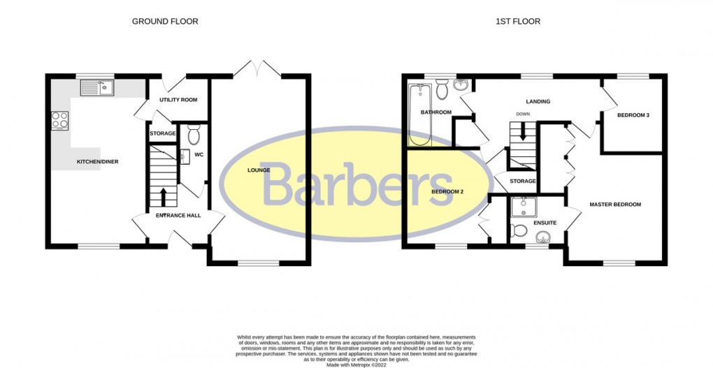 Floorplan for The Croft, Whitchurch