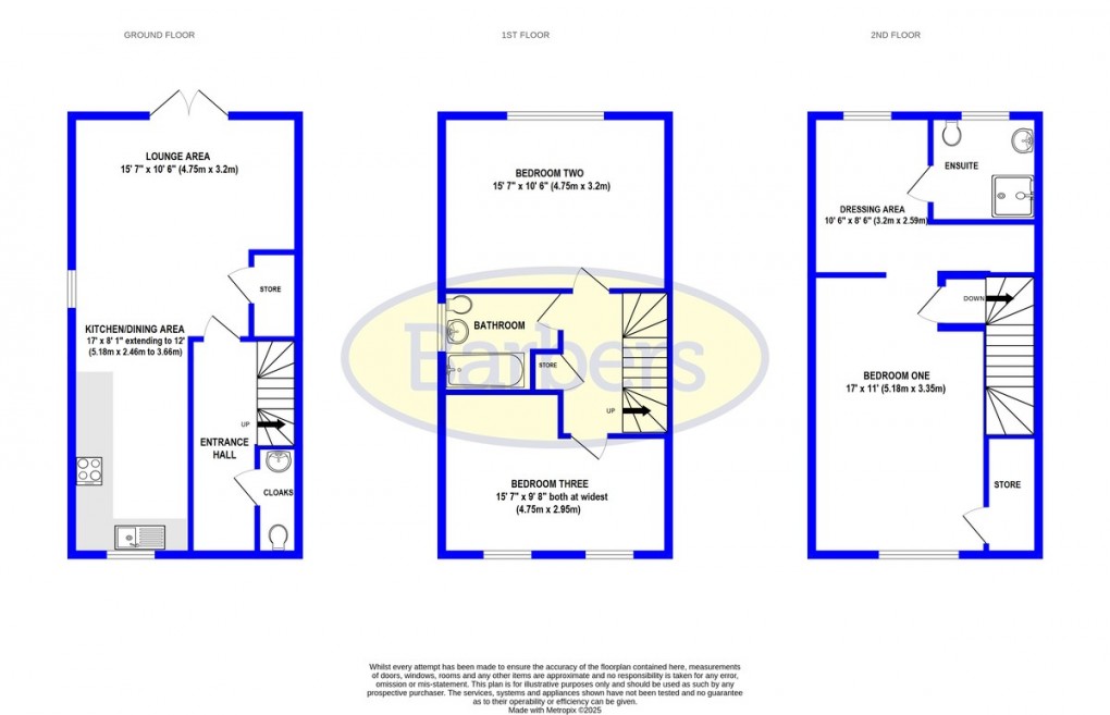 Floorplan for Thomas Blakemore Way, Priorslee, Telford