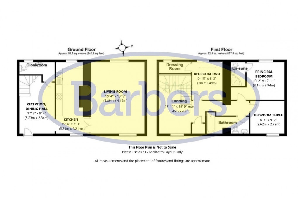 Floorplan for Adderley Hall Barns, Adderley