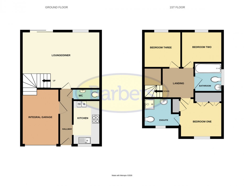 Floorplan for Cardinals Close, Donnington Wood, Telford, TF2 7HW
