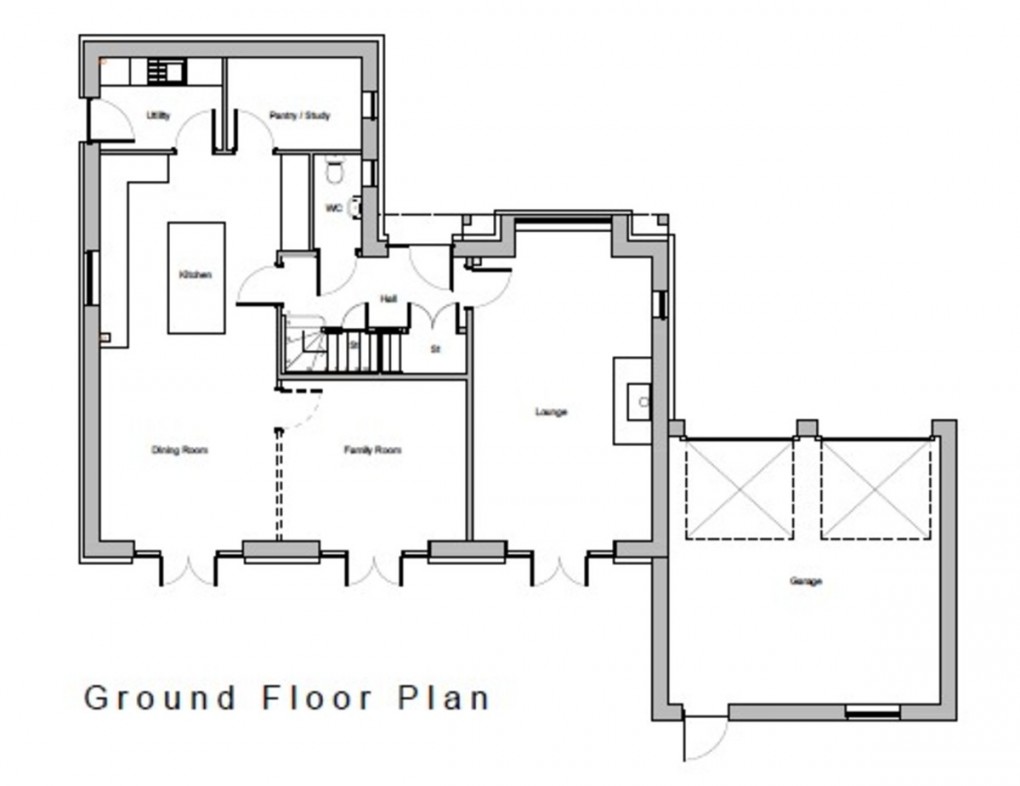 Floorplan for Prospect Road, Market Drayton