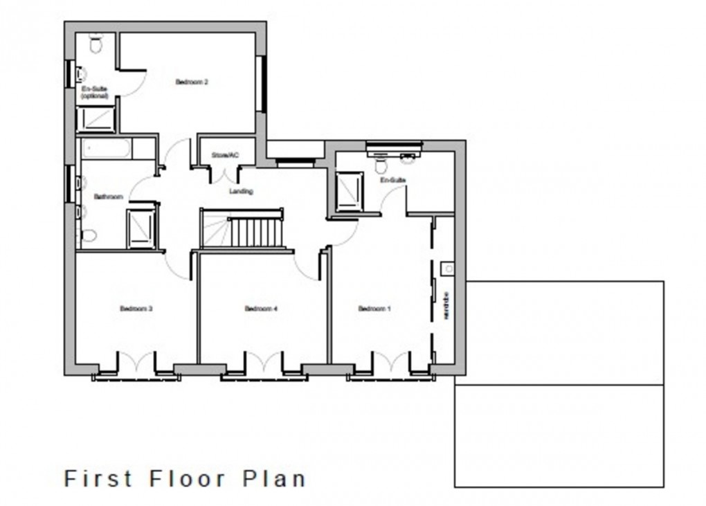 Floorplan for Prospect Road, Market Drayton