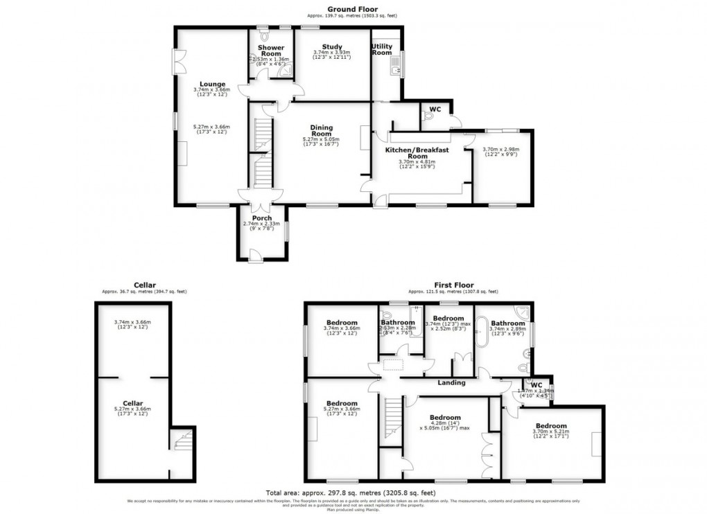 Floorplan for Sidway, Market Drayton