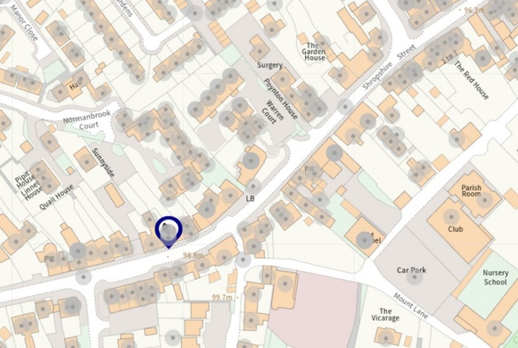 Floorplan for Shropshire Street, Market Drayton