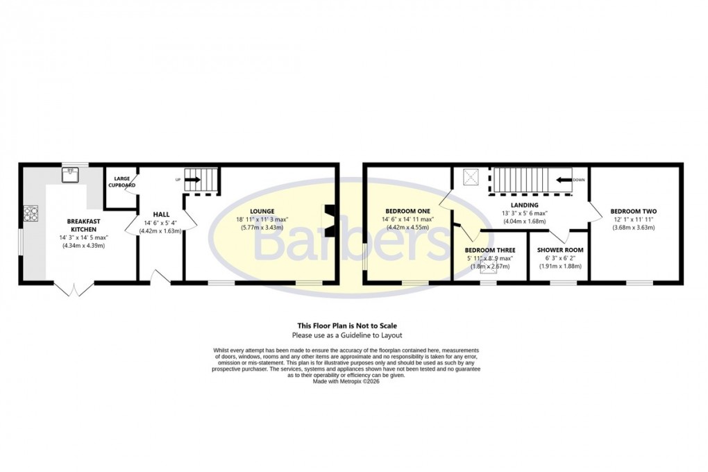 Floorplan for Lower Road, Ashley