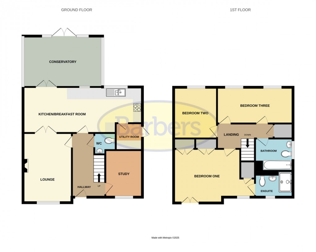Floorplan for Reynolds Fold, Lawley, Telford, TF3 5GS