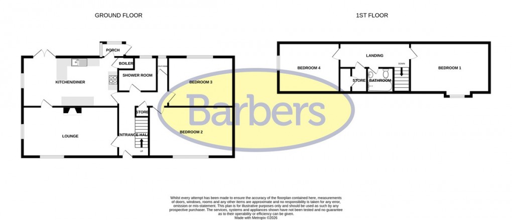 Floorplan for Bronington